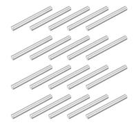sourcing map 20Pcs M5x50mm 304 Stainless Steel Dowel Pin, Cylindrical Shelf Support Peg Pin Parallel Pin Fastener for Mechanical Manufacturing, Industry, Furniture Installation, Silver