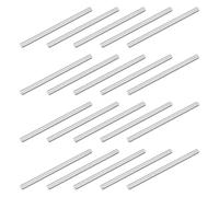 sourcing map 20Pcs M5x90mm 304 Stainless Steel Dowel Pin, Cylindrical Shelf Support Peg Pin Parallel Pin Fastener for Mechanical Manufacturing, Industry, Furniture Installation, Silver