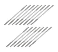 sourcing map 20Pcs M6x160mm 304 Stainless Steel Double End Threaded Stud Screw Bolt for House Maintenance