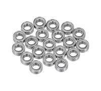 sourcing map 20pcs MR63ZZ Miniature Deep Groove Ball Bearings 3x6x2.5mm Double Shielded Bearings for Electric Motor, Home Appliances, Garden Machinery, P6 (ABEC 3)