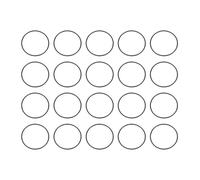 sourcing map 20pcs Nitrile Rubber O-Rings 28mm OD 26mm ID 1mm Width Metric Buna-N NBR Sealing Gasket Plumbing Sealing Repair O Rings for Car Auto Vehicle Repair Faucet Air Gas