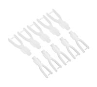 sourcing map 20Pcs Nylon Clevis 2 x 29mm Fixing Wings for RC Airplane Car Helicopter Model Replacements