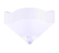 sourcing map 20Pcs Paper Paint Strainer 180 Micron 180mmx130mm Cone Paint Screen Funnel Nylon Mesh for Screening Paint Gasoline Fuel