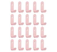 sourcing map 20Pcs PegBoard Hooks, 2" Study Peg Shelving Hooks Heavy Duty U Shape Wall Organizing Hook Peg Board Organizer Accessories for Office Retail Shelf Pegboard Wall Organizer, Pink