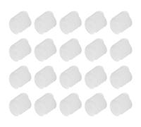 sourcing map 20Pcs Plastic Gears Plastic Worm Gears Model 672AA Reduction Gear for RC Car Model DIY Robot,White Module 0.5