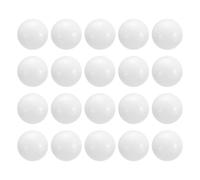 sourcing map 20pcs POM Bearing Balls 19.05mm Solid Plastic Bearing Ball, Precision POM Balls
