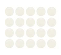 sourcing map 20pcs PP Plastic Bearing Balls 3/4" 19.05mm Solid Plastic Balls, G1 Precision Mini Balls