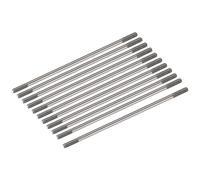 sourcing map 20pcs Push Rod Connector Double End Threaded Rod 304 Stainless Steel for DIY RC Car,Boat,Car,Airplane,Helicopter Model&DIY Material,M3x85mm
