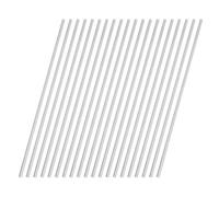 sourcing map 20Pcs Round Steel Rods, 1.8mm x 100mm High Speed Steel (HSS) Aluminium Rod Steel Bar for Shaft Gear Drill Lathes Boring Machine