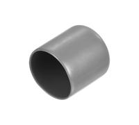 sourcing map 20pcs Rubber End Caps Protective Caps 28mm ID Vinyl PVC Round Tube Bolt Cap Cover Screw Thread Protectors, Light Grey