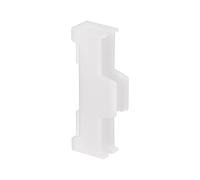 sourcing map 20pcs Servo Extension Cable Clips Buckle Wire Fixed Lock Plug Connector Anti-Loose Snaps White for DIY RC Aircraft Boat Model