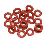 sourcing map 20pcs Silicone O-Ring 11mm OD 5mm ID 3mm Width Metric Sealing Gasket Plumbing VMQ Seal O-Ring Washer for Pressure Washer Air Gas Connections Auto Repair, Red