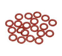 sourcing map 20pcs Silicone O-Ring 9mm OD 5mm ID 2mm Width Metric Sealing Gasket Plumbing VMQ Seal O-Ring Washer for Pressure Washer Air Gas Connections Auto Repair, Red