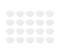 sourcing map 20Pcs Snug Plugs, Rubber Hole Plugs Round Soft Flexible Stopper Fit 9mm (0.35 Inch) Hole Dia., Waterproof Silicone Plug for Round Holes Sealing Kitchen Furniture, Translucent