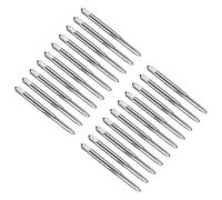 sourcing map 20pcs Straight Flute Thread Tap, 6-32 UNC Screw Threading Tapping Tool Thread Milling Machine Taps, High-Speed Steel 6542 (HSS 6542)