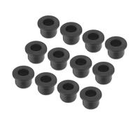 sourcing map 20Pcs T Shape Rubber Grommet Mount Dia 13mm ID 8mm H 12mm Black Seal Protection Cable Grommets Flexible for Cable Pipe