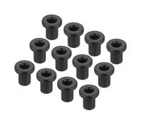 sourcing map 20Pcs T Shape Rubber Grommet Mount Dia 5mm ID 3mm H 8.5mm Black Seal Protection Cable Grommets Flexible for Cable Pipe