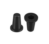 sourcing map 20pcs Tactile Push Button Switch Caps 3.5mm Hole Dia for 6x6mm Micro Tactile Switch Black