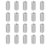 sourcing map 20pcs Thread Repair Inserts M5 x 0.8 Male to M3 x 0.5 Female Thread 12mm Long Stainless Steel Reducing Nuts Metric Self Tapping Sleeves Threaded Reducer Industrial Fasteners