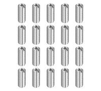 sourcing map 20pcs Thread Repair Inserts M8 x 1.25 Male to M5 x 0.8 Female Thread 20mm Long Stainless Steel Reducing Nuts Metric Self Tapping Sleeves Threaded Reducer Industrial Fasteners