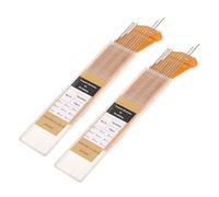 sourcing map 20pcs TIG Welding Tungsten Electrodes 1/16" x 7" 1.3-1.7% Lanthanum for Stainless Steel Welding, Aluminum Magnesium Alloy Welding Aerospace Automobile Manufacturing, Gold Tone WL15