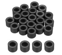 sourcing map 20Pcs Toroid Ferrite Core, 16mm OD x 9mm ID x 13mm H Ferrite Ring Chokes Strong Round Magnet to Reduce Signal Loss for RFI EMI RF HF Wires Suppression, Black