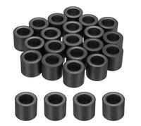 sourcing map 20Pcs Toroid Ferrite Core, 31mm OD x 19mm ID x 29mm H Ferrite Ring Chokes Strong Round Magnet to Reduce Signal Loss for RFI EMI RF HF Wires Suppression, Black