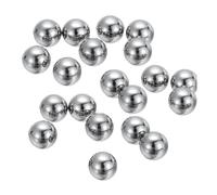 sourcing map 20Pcs Tungsten Steel Bearing Balls 1.2mm Carbide G10 Precision Ball for Industrial Spheres, Machinery, Automotive, and DIY (Mirror Finish)