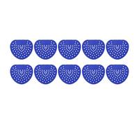 sourcing map 20Pcs Urinal Screen Deodorizer, Anti-Splash Scented Urinal Cakes Odor Protection Urinal Mats Toilets, Bathroom, Blue