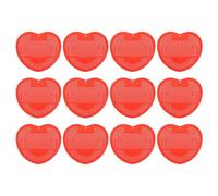 sourcing map 20Pcs Urinal Screen Deodorizer, Anti-Splash Scented Urinal Cakes Odor Protection Urinal Mats Toilets, Bathroom, Red