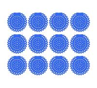 sourcing map 20Pcs Urinal Screen Deodorizer, Anti-Splash Scented Urinal Cakes Odor Protection Urinal Mats for Toilets and Bathroom, Blue