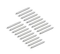 sourcing map 20pcs Watch Band Pin 18mm Stainless Steel Spring Bar Pins 1.5mm Dia for Connects The Watch Strap to The Watch Case or Clasp