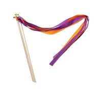 sourcing map 20Pcs Wedding Ribbon Sticks Party Ribbon Streamers Sticks for Wedding Party Celebration Orange,Purple