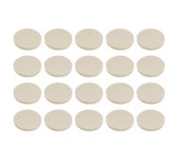 sourcing map 20pcs Wool Felt Polishing Pads 2 Inch Buffing Wheel Polish Pad Flocking Back