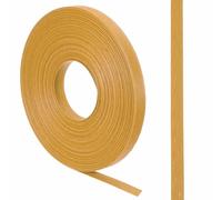 sourcing map 21 Yard Paper Weaving Cane,0.6" Wide Paper Rattan Weaving Cane 12-Ply Basket Making Supplies for DIY Crafts Making, Home Decoration,Khaki