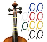 sourcing map 216 ft 10 Rolls Violin Fingerboard Tapes 3mm Multi-colors Adhesive PET Cello Finger Guide Stickers Fingerboard Tape for Various Orchestra Instruments Fretboard Note Positions