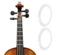 sourcing map 216 ft 2 Rolls Violin Fingerboard Tapes 3mm Transparent Adhesive PET Cello Finger Guide Stickers Fingerboard Tape for Various Orchestra Instruments Fretboard Note Positions