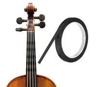 sourcing map 216 ft Violin Fingerboard Tapes 10mm Black Adhesive PET Cello Finger Guide Stickers Fingerboard Tape for Various Orchestra Instruments Fretboard Note Positions