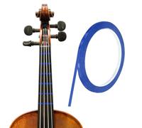 sourcing map 216 ft Violin Fingerboard Tapes 3mm Blue Adhesive PET Cello Finger Guide Stickers Fingerboard Tape for Various Orchestra Instruments Fretboard Note Positions
