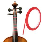 sourcing map 216 ft Violin Fingerboard Tapes 3mm Red Adhesive PET Cello Finger Guide Stickers Fingerboard Tape for Various Orchestra Instruments Fretboard Note Positions