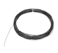 sourcing map 22 Gauge Aluminum Craft Wire, 98 Feet Bendable Wire Metal Armature Wire for Jewelry Making DIY Sculpting Floral Wreath Making Wire Wrapping Christmas Ornaments (22 AWG Black)