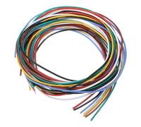 sourcing map 22 Gauge Silicone Wire 22AWG Electrical Wire Stranded Wire Flexible Tinned Copper Wire High Temp Hookup Wire 7 Color 1.5m/4.92ft for Car Model Electric Appliances 7pcs