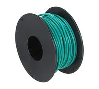 sourcing map 22 Gauge Silicone Wire 22AWG Stranded Wire High Temperature Hookup Tinned Copper 15m/50ft Green Spool for Model Wiring, DIY Wiring