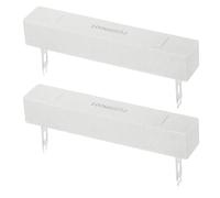 sourcing map 22 Ohm Ceramic Cement Resistor, 100W Power Wirewound Horizontal Cement Resistor Kit Tolerance 5% for Audio Equipment Power Adapters Frequency Divider Circuit Board (Pack of 2)