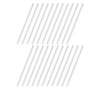 sourcing map 22 Pcs 304 Stainless Steel Round Rod, 1/16"(2mm) Diameter, 4"(100mm) Length Metal Solid Shaft Rods, Steel Stick Lathe Bar Stock for Crafts DIY Models Plane Ship Cars