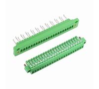 sourcing map 22-Pin 3.5mm Pitch Pluggable Screw Terminal Block Connectors, PA66 300V 8A Through-Wall PCB Terminal Connectors 26-14AWG Cable for DIY Electronics Automation Power Modules