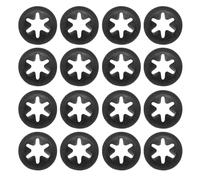 sourcing map 220Pcs Internal Tooth Lock Washers, M3 ID 9mm OD Star Locking Washer Quick Speed Retaining Clips Fasteners for Machinery, Automobile, Industrial Use, Flat Edge