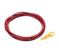 sourcing map 22AWG 2-Conductor Electrical Wire, Tinned Copper 10Ft/3M Long Red Black Flexible Extension Cord 300V Parallel Wire With Wire Stripper for LED RGB Cable, DIY Model