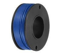 sourcing map 22AWG Stranded PVC Hookup Wire 10M/33ft Blue, Electrical UL1007 Spool Tinned Copper Wire for Internal Connecting, Marine