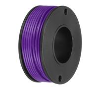 sourcing map 22AWG Stranded PVC Hookup Wire 10M/33ft Purple, Electrical UL1007 Spool Tinned Copper Wire for Internal Connecting, Marine
